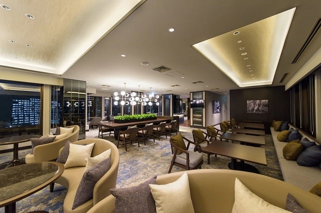 沖縄ハーバービューホテル　クラブラウンジ